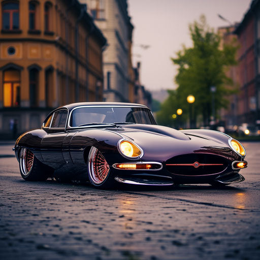 Street Rod Jaguar E Type Car