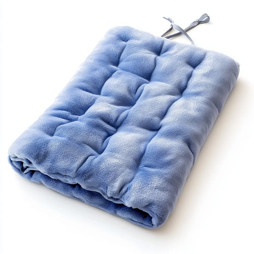 Realistic illustration of a Heating Pad, high-resolution, isolated