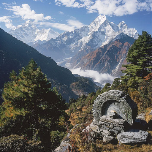 Everest Trek: Trail through Sherpa villages and prayer wheels