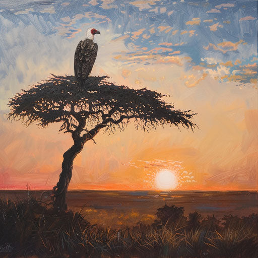 White Rumped Vulture: Nature's Spectacle in High Definition