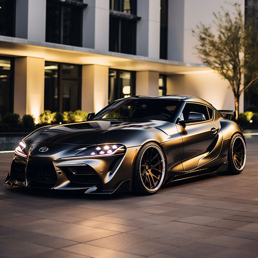 Luxury high-end variant of the Mark 4 Supra model