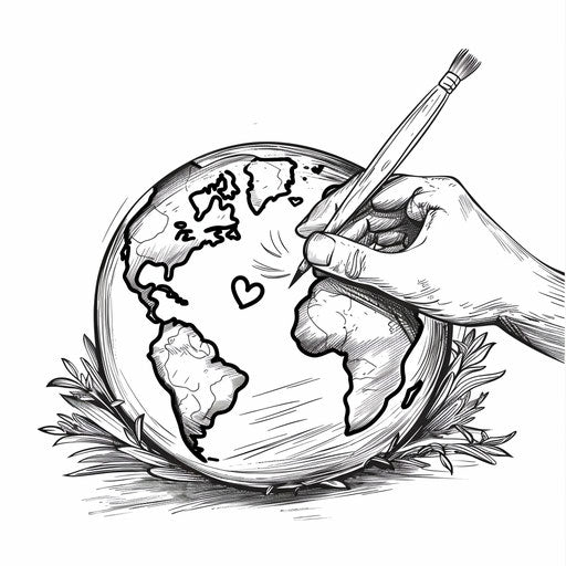 Painting the world with love