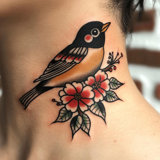 Small Neck Tattoos Tattoo Art Kit
