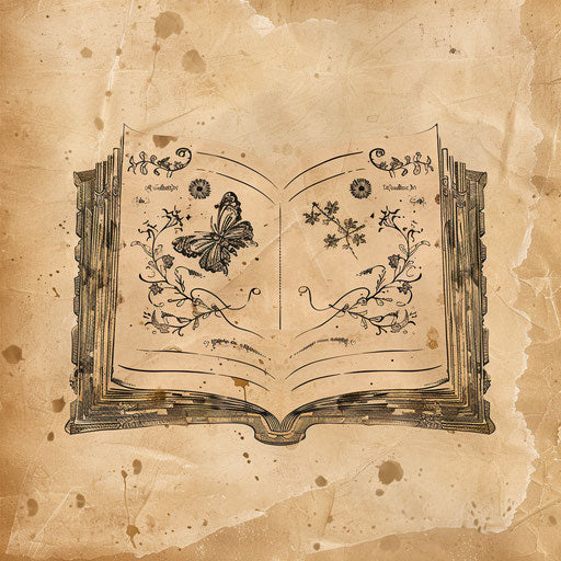 Realistic quality knowledge illustration on flat beige background