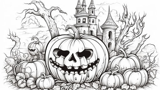 Haunting castles and pumpkins