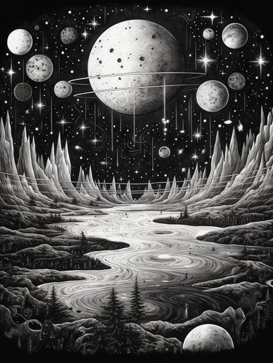 The seven planets of Earth as stars