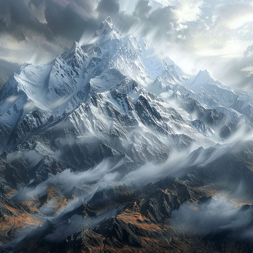 Extremely Realistic and Faithful Image of the Himalaya