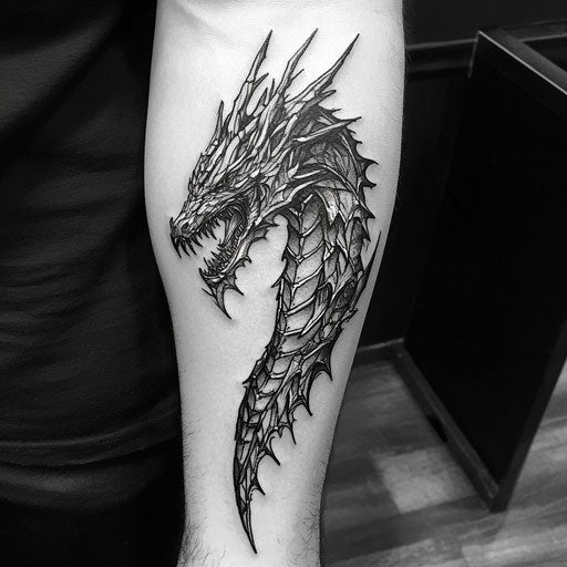 Dragon Tattoos For Men Tattoo Blueprint Set
