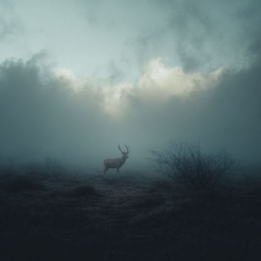 A tranquil landscape with no people or animals