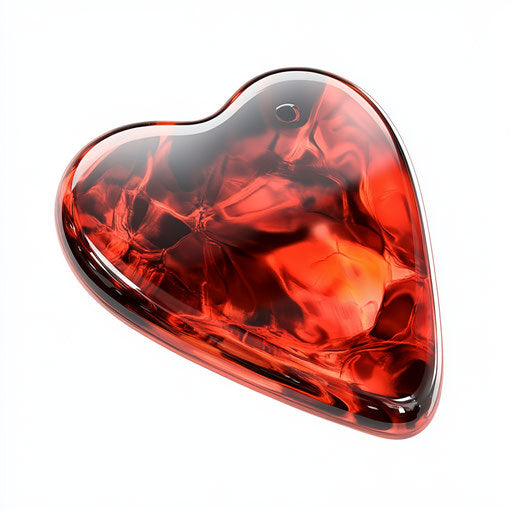 Realistic clipart of a guitar pick