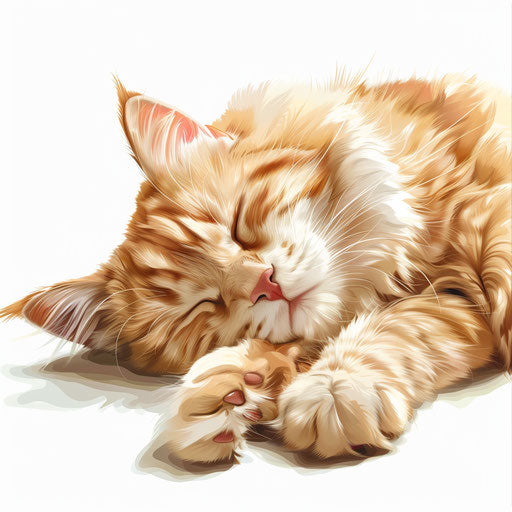 Realistic nap clipart on flat white background