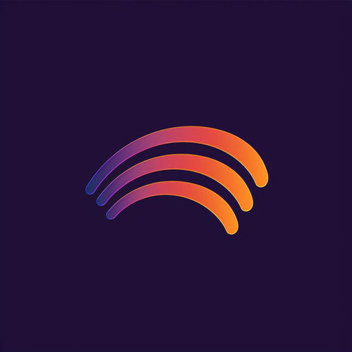 Intense sound waves for company logo