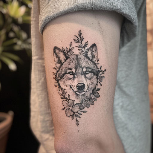 Realistic small tattoos of animals and wildlife