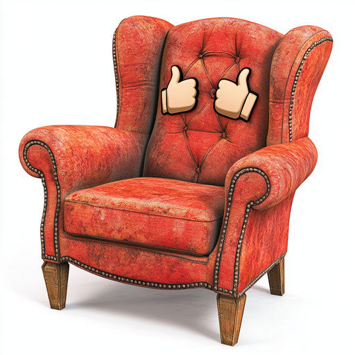 Multi-Format Chair Caricature Clipart Bundle for Creatives