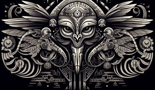 The egyptian spirit vector illustration