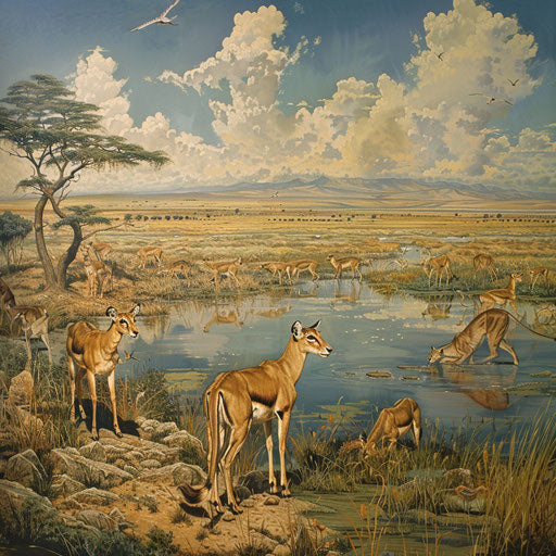 Gazelles Images: Infuse Technology with Natural Beauty