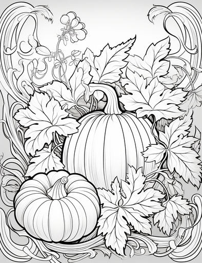 Discover Fall Coloring Pages - Creative Fun Awaits