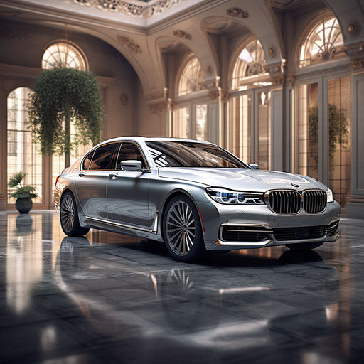 Bmw 7 Series Classic: Automotive Art