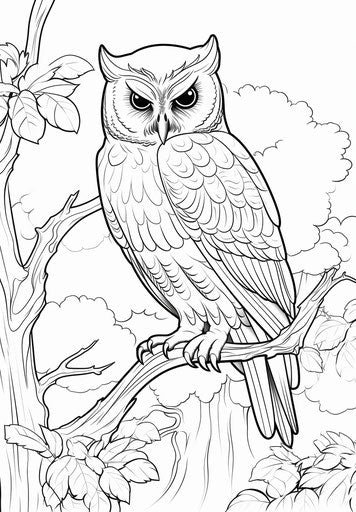 Child-Friendly Bird Coloring Pages - Creative Fun