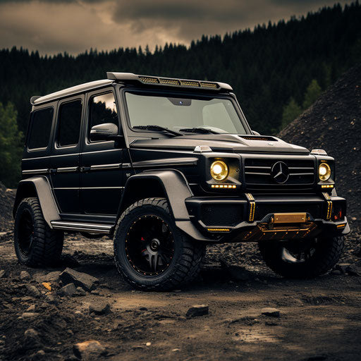 Mercedes Benz G Wagons Classic: Rim & Rubber Retro