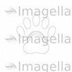 Cat Paw Clipart in Minimalist Art Style: 4K Vector & SVG