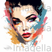 Makeup Clipart in Oil Painting Style: 4K Vector Clipart
