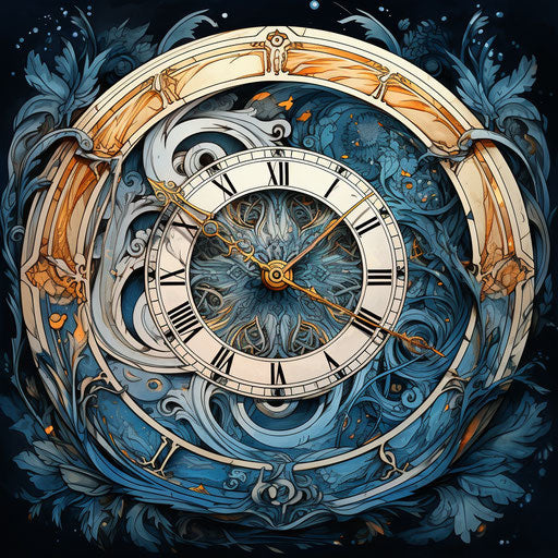 Clock tattoo - Embrace Time's Art