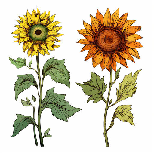 Sunflower Haven - Step into a mesmerizing world of sunflowers