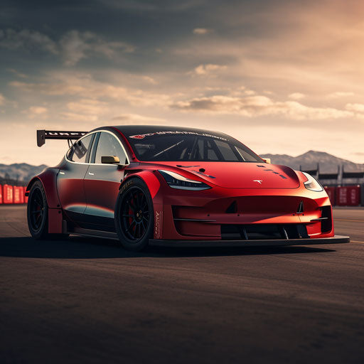 Tesla Model Y: Automotive Art