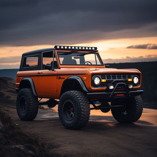 Ford Bronco Sport Classic: Garage Decor Gem