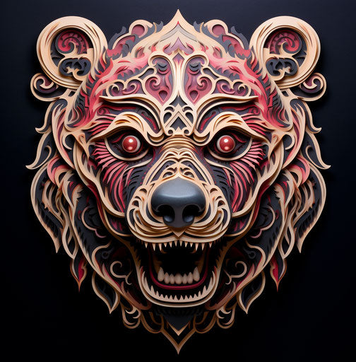 Bear Tattoo - Unleash the Wild Side (characters: 28)