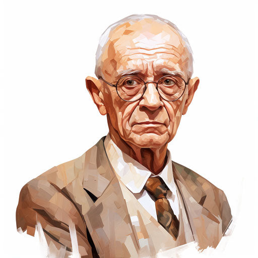 Principal Clipart: High-Def Vector in Oil Painting Style & 4K