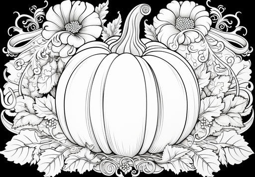 Dexterity & Fun: Fall Coloring Pages for Kids