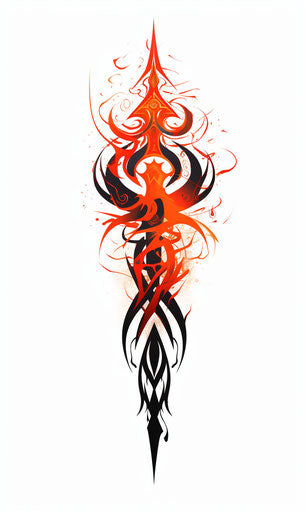 Tribal Tattoo - Artwork inspired by Viking warriors