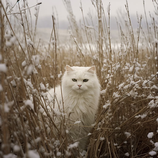 White Cat: Paws, Claws, and Endless Awe