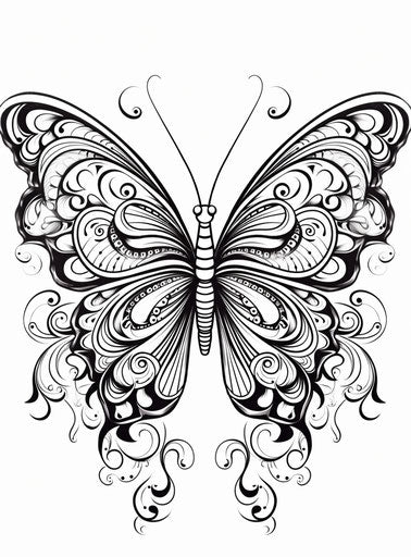 Butterfly tattoo – art on skin