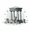 Money Clipart in Minimalist Art Style: 4K Vector & SVG