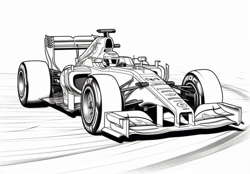 Indulge in Car Coloring Pages - Creative Bliss