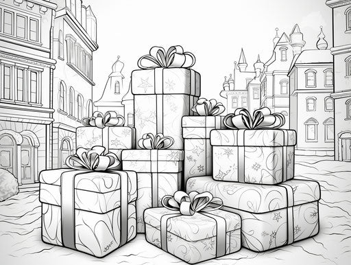 Explore Artistic Christmas Coloring Pages - Get Inspired