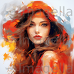 Hot Clipart in Oil Painting Style: 4K Vector Clipart