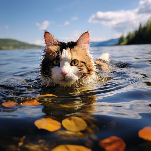 Calico Cat: Bold Stripes and Bright Eyes