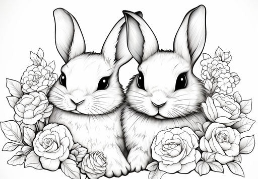 Discover Bunny Coloring Pages - Creative Fun Awaits