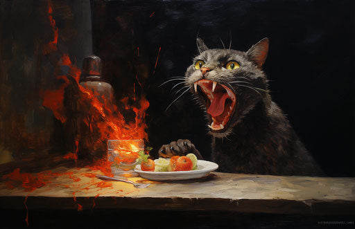 Black Cat: Furry Friends in Soft Focus