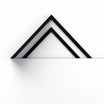 Corner Design Clipart in Minimalist Art Style: 4K Vector & SVG