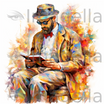 Literacy Clipart in Impressionistic Art Style: 4K Vector & SVG