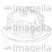 4K Pancake Clipart in Chiaroscuro Art Style: Vector & SVG