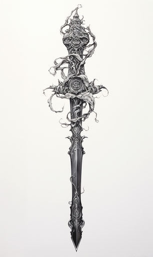 Sword Tattoo with an Edge