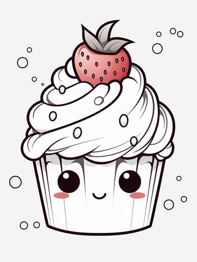 Brain-Engaging Kawaii Coloring Pages