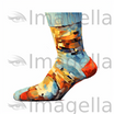 4K Socks Clipart in Oil Painting Style: Vector & SVG