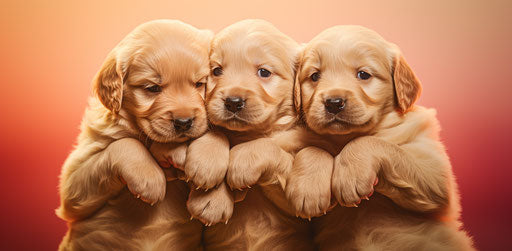 Dynamic Pictures Of Golden Retrievers - Energy Captured